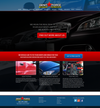 Homepage Dent Force